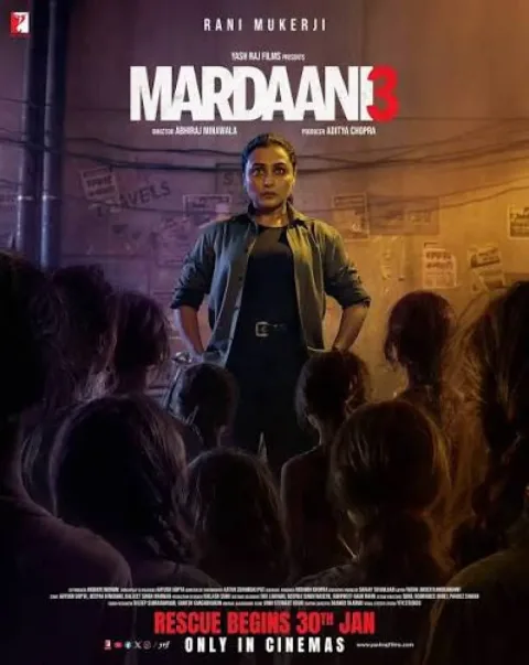 Mardaani 3 (2026) poster