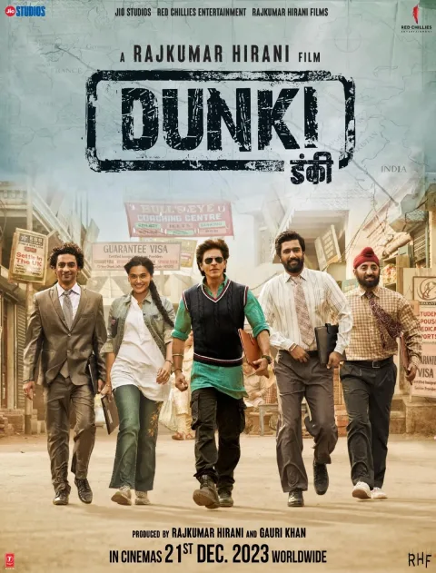 Dunki (2023) poster