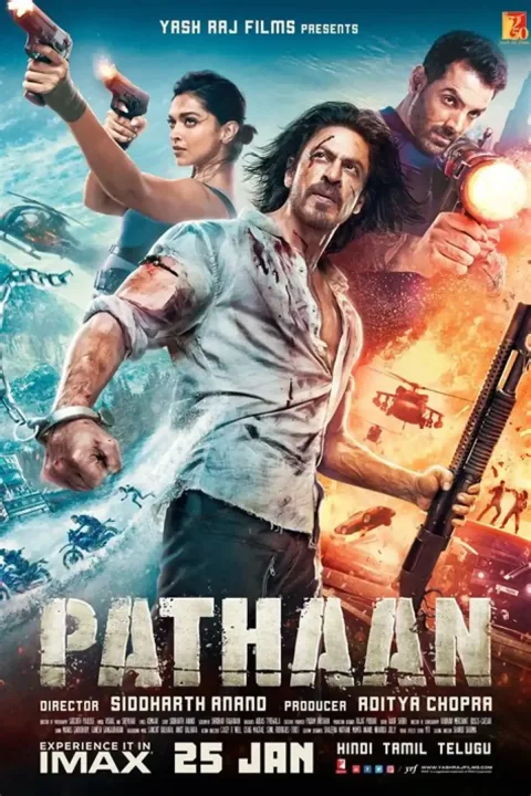 Pathaan (2023) poster