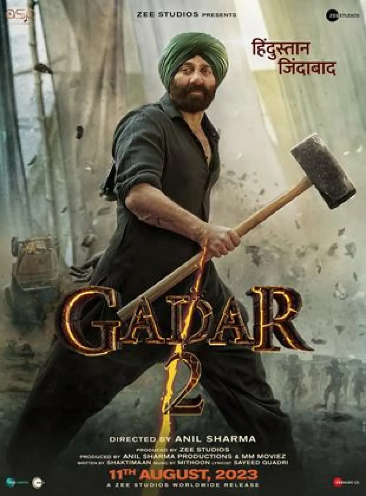 Gadar 2 (2023) poster