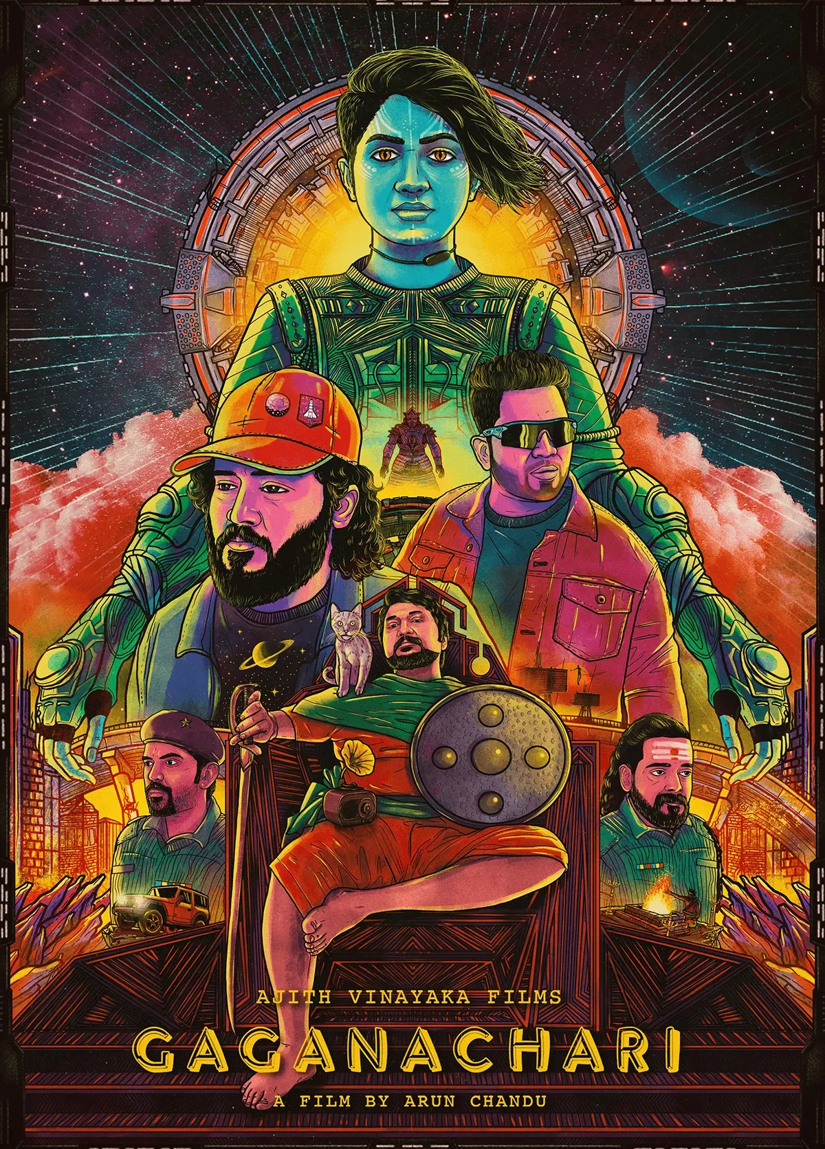 Gaganachari (2024) poster
