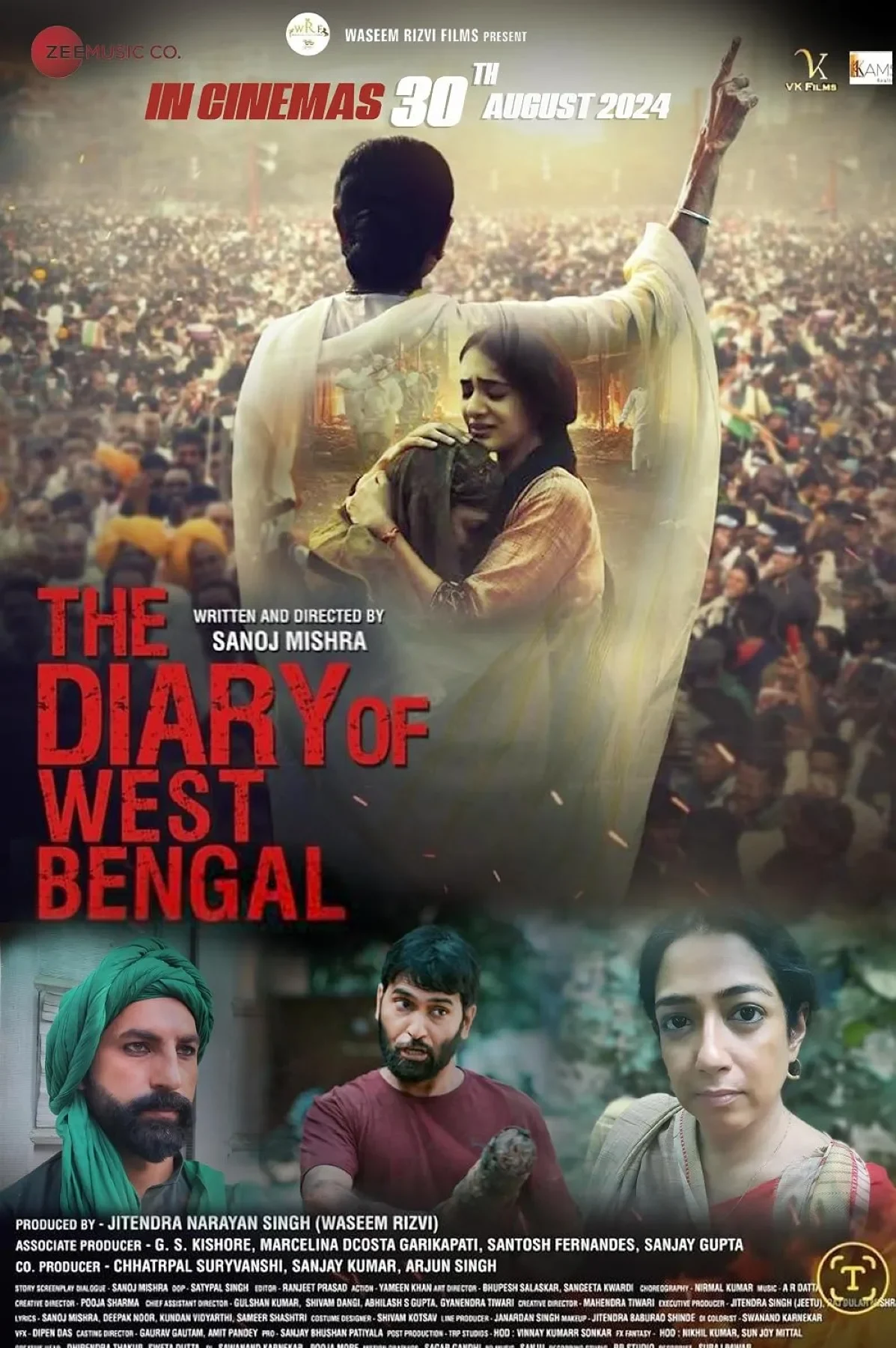 The Diary of West Bengal (2024) poster