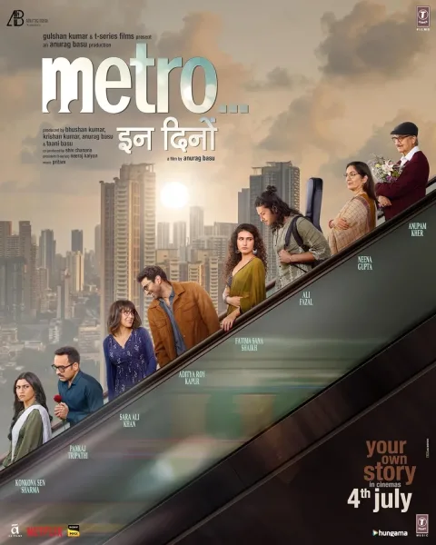 Metro... In Dino (2025) poster