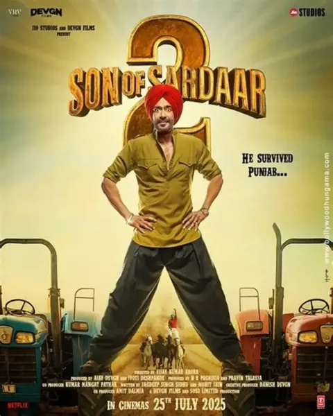 Son of Sardaar 2 (2025) poster