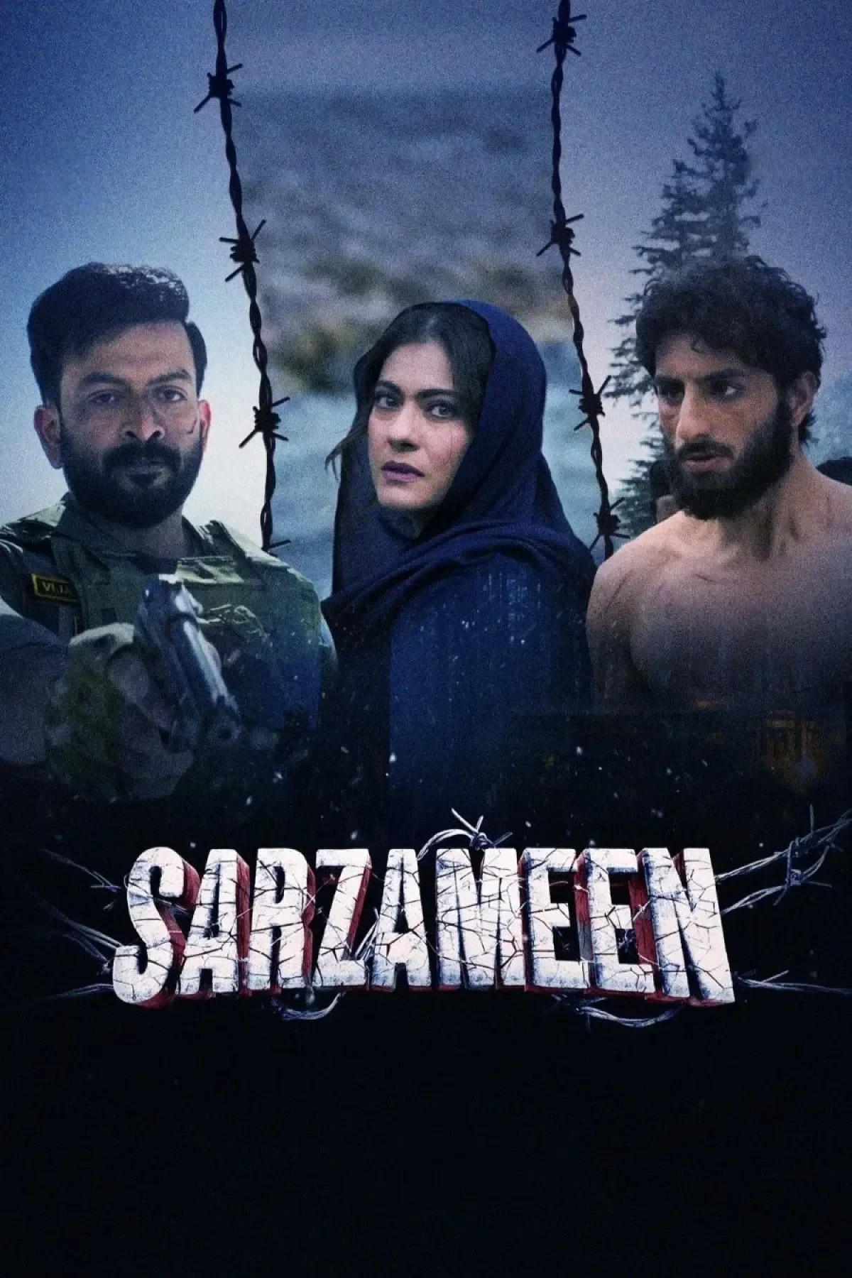 Sarzameen (2025) poster
