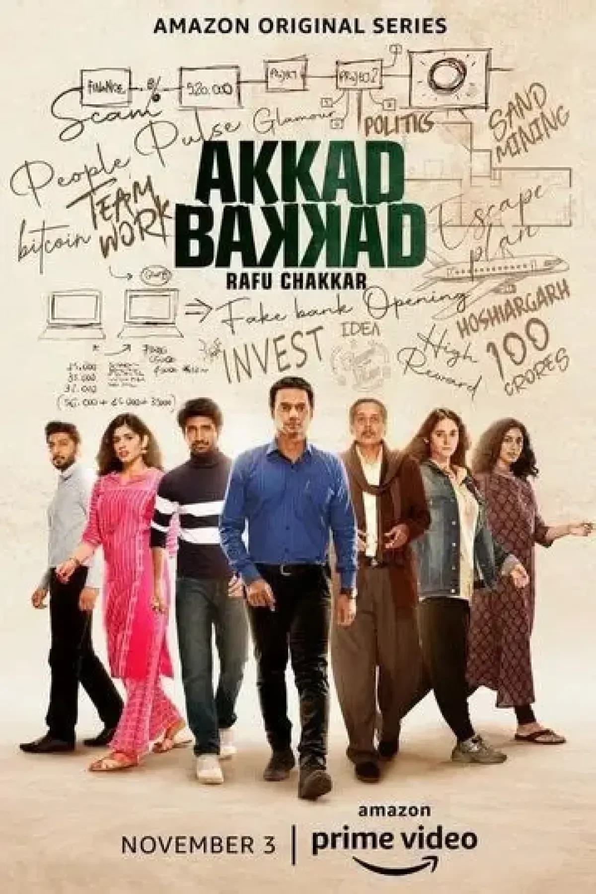 Akkad Bakkad Rafu Chakkar (2021) poster