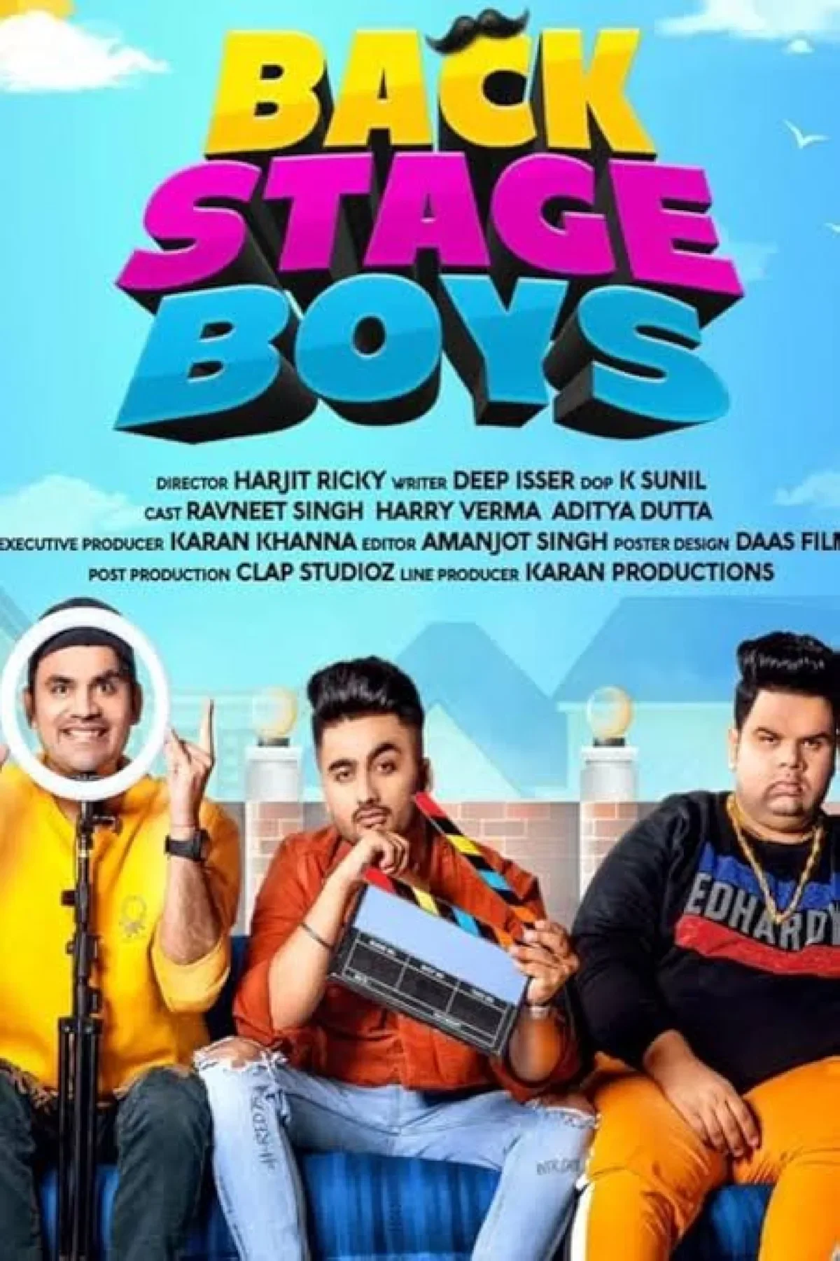 Backstage Boys (2021) poster