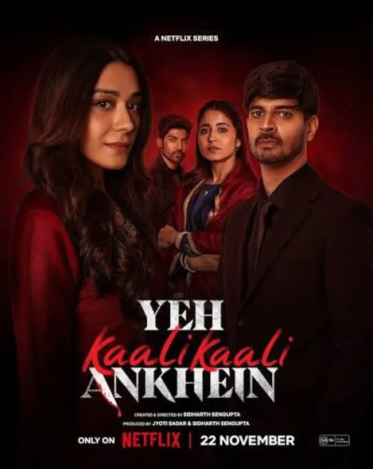 Yeh Kaali Kaali Ankhein (2022) poster