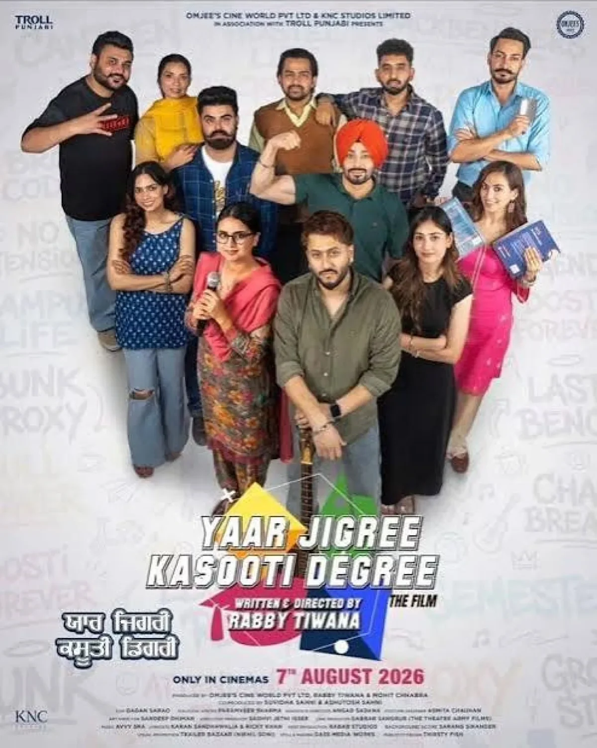 Yaar Jigree Kasooti Degree (2018) poster