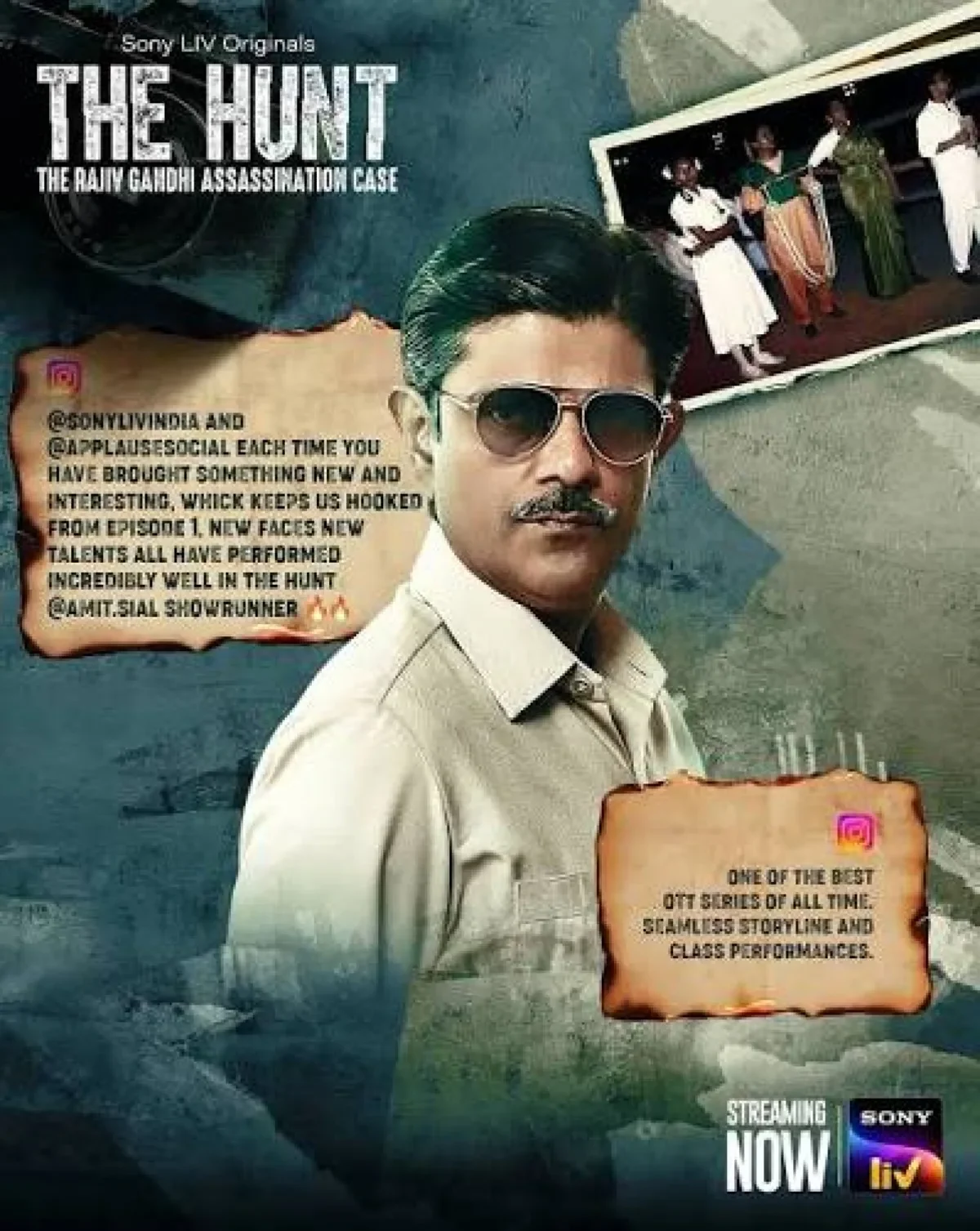 The Hunt: The Rajiv Gandhi Assassination Case (2025) poster